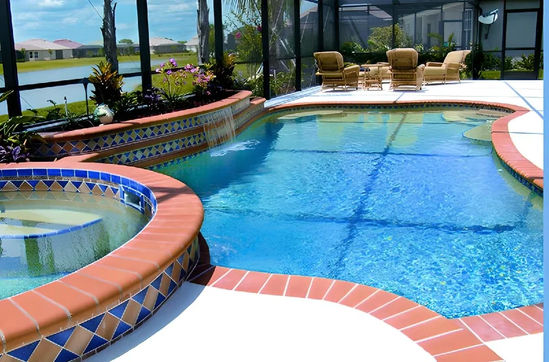 a beautifully remodeled pool by Flamingo Pools